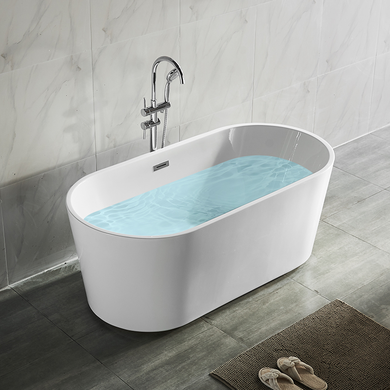 Modernes weißes Badezimmer Solid Surface Freibad für Hotel Project oder Hausnutzung